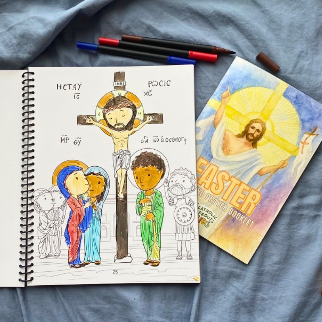Triduum and Easter Challenge from Catholic Sprouts
