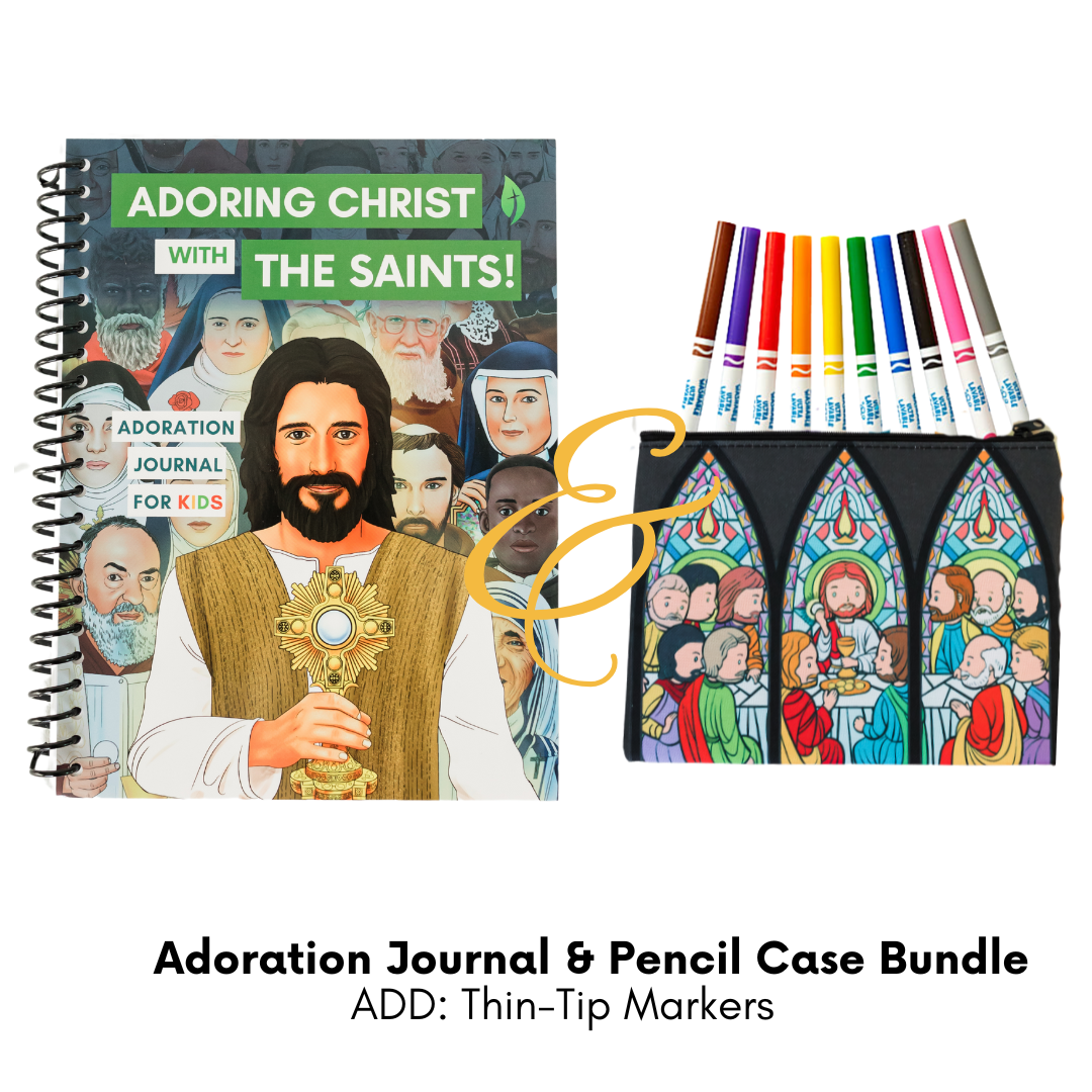 Adoration Journal + Pencil Pouch Bundle