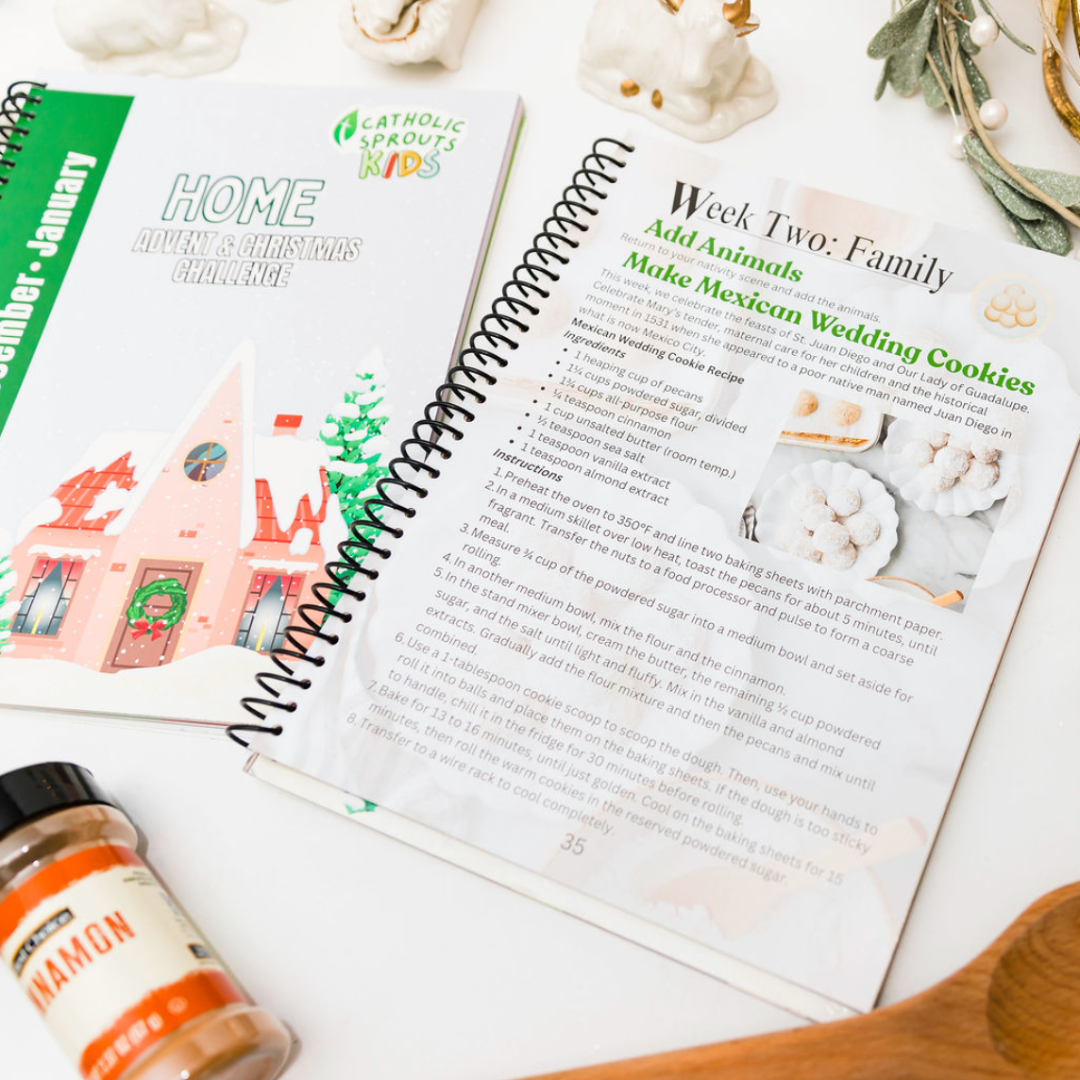 Catholic Sprouts Kids: Home Advent & Christmas Challenge