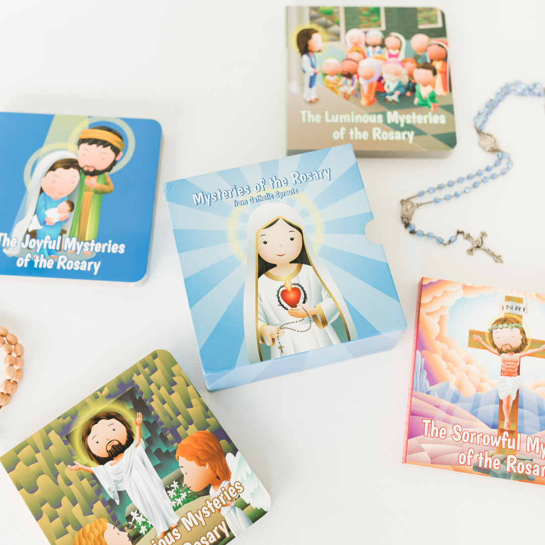 Mysteries of the Rosary Board Book Set