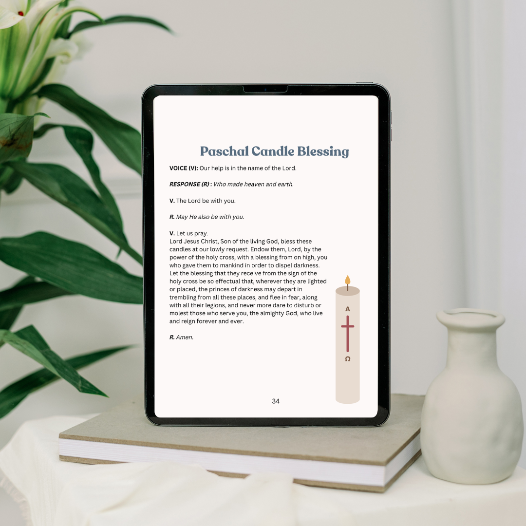 DIGITAL COPY: Triduum and Easter Challenge from Catholic Sprouts