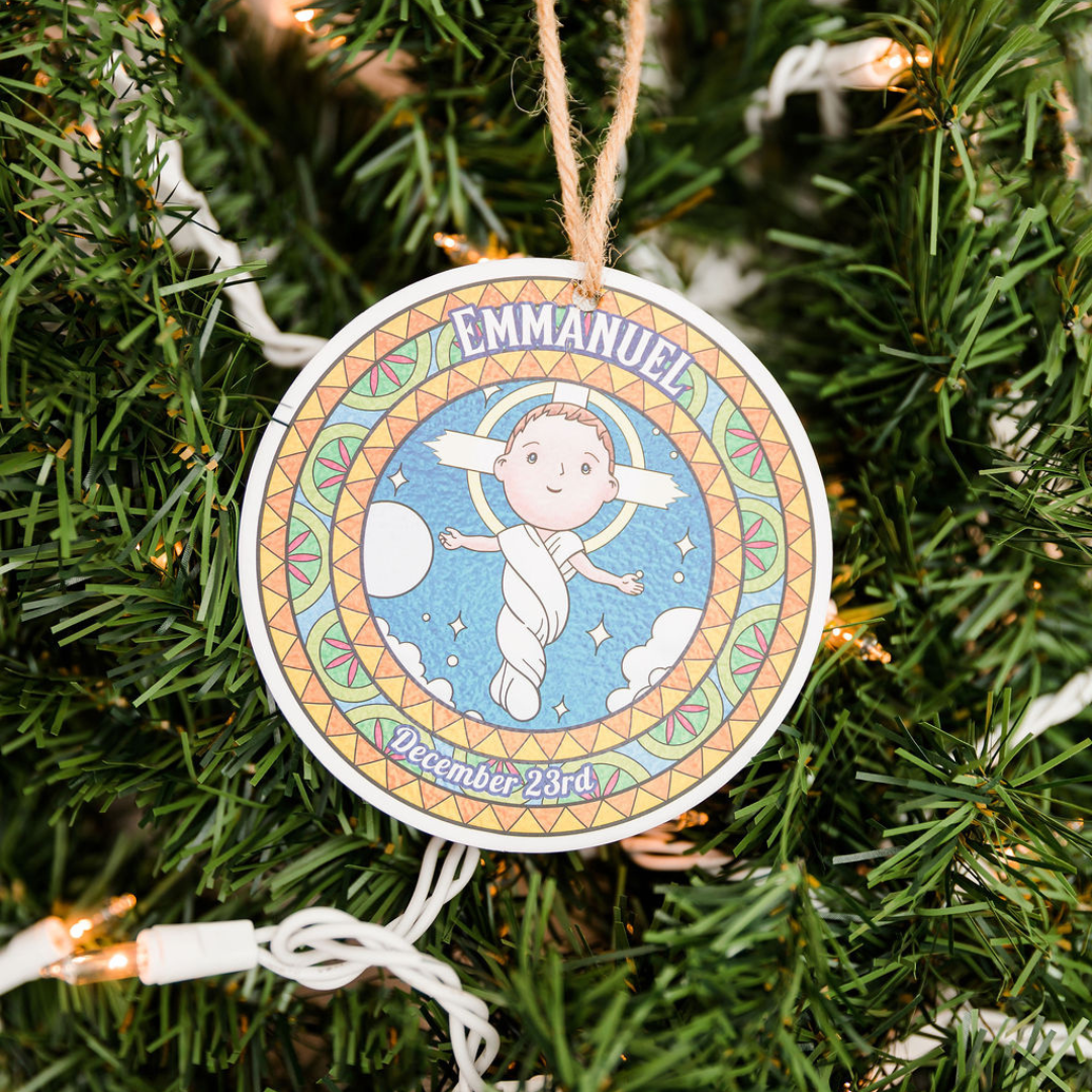 The "O" Antiphons Ornament Set