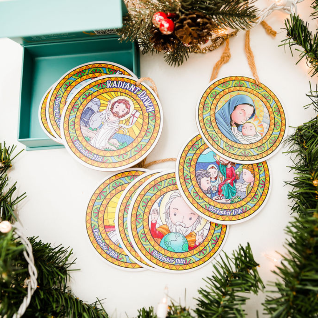 The "O" Antiphons Ornament Set