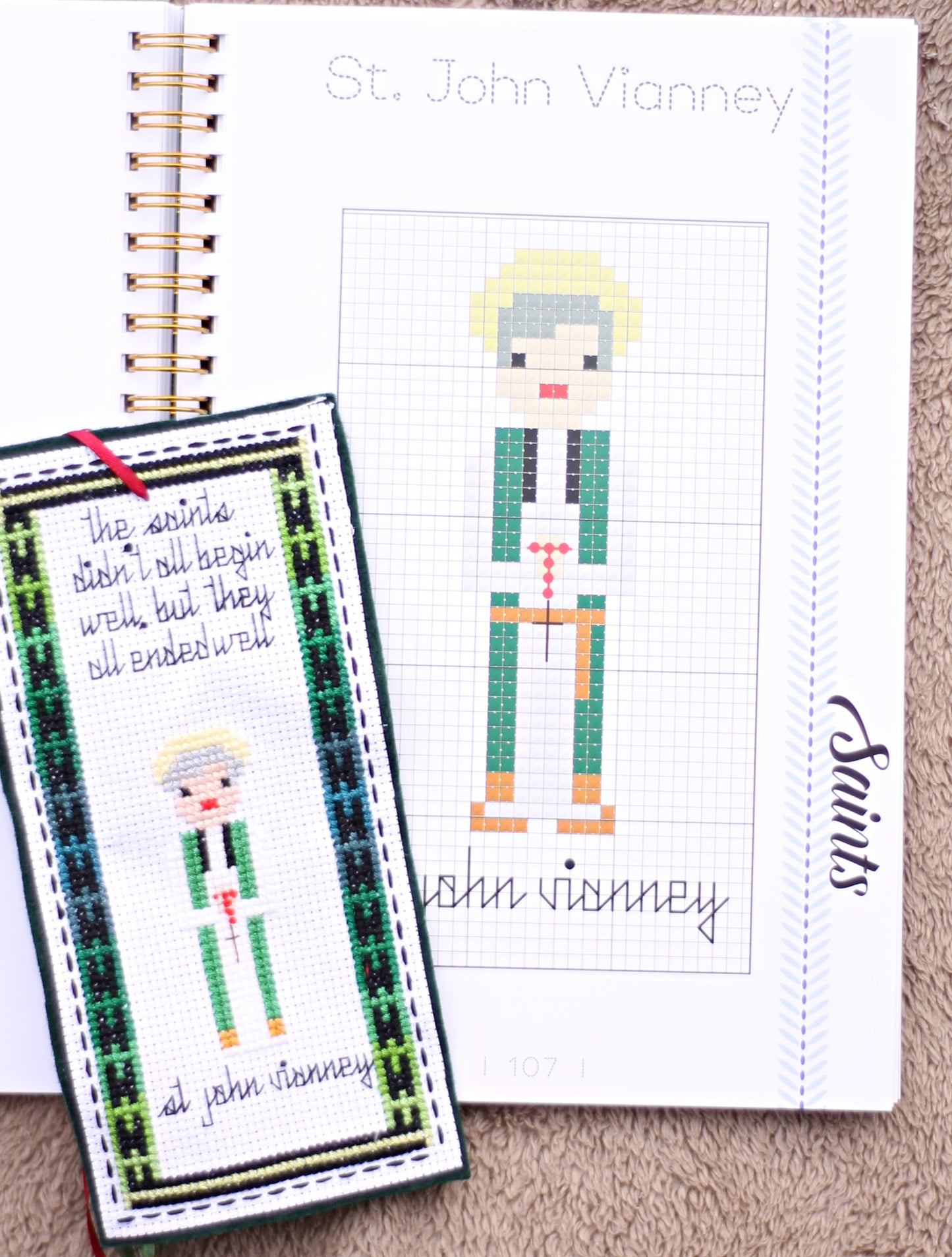 Saints of the Catholic Church in Cross Stitch: Digital Copy