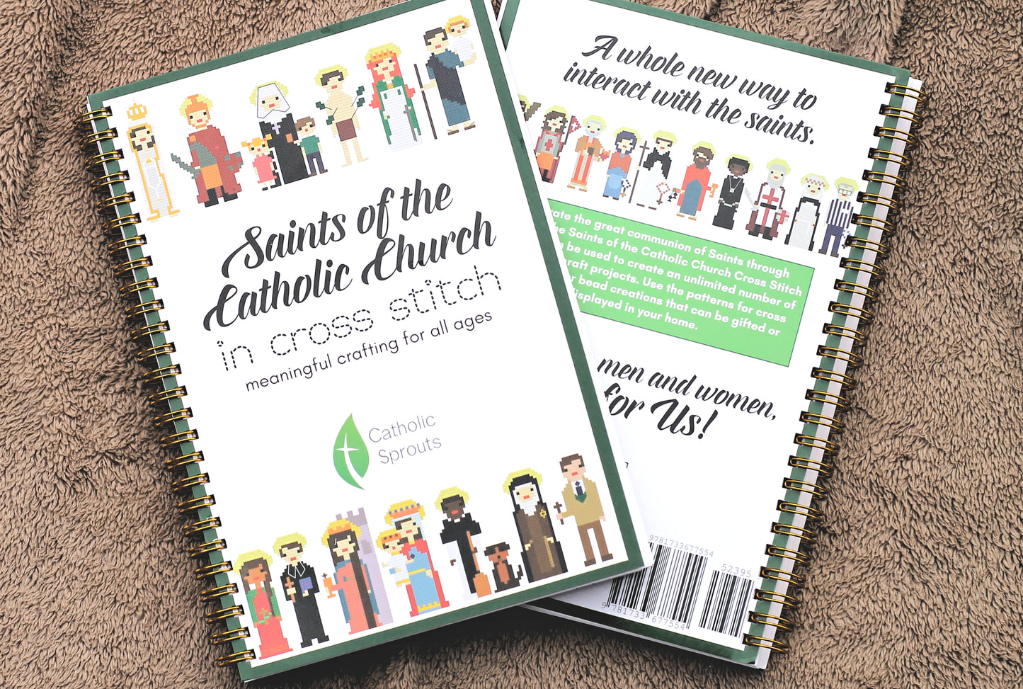 Saints of the Catholic Church in Cross Stitch: Digital Copy