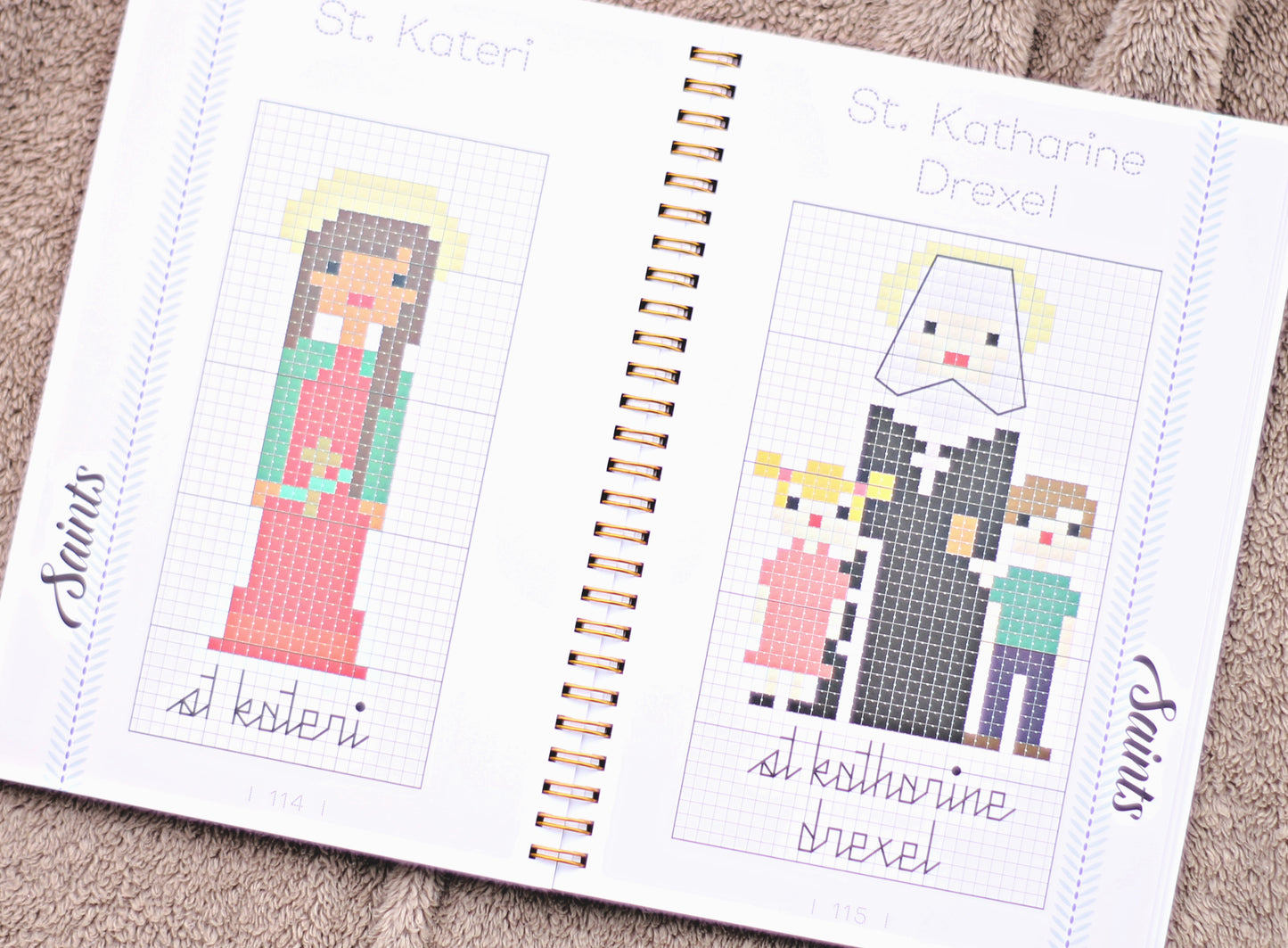 Saints of the Catholic Church in Cross Stitch: Digital Copy