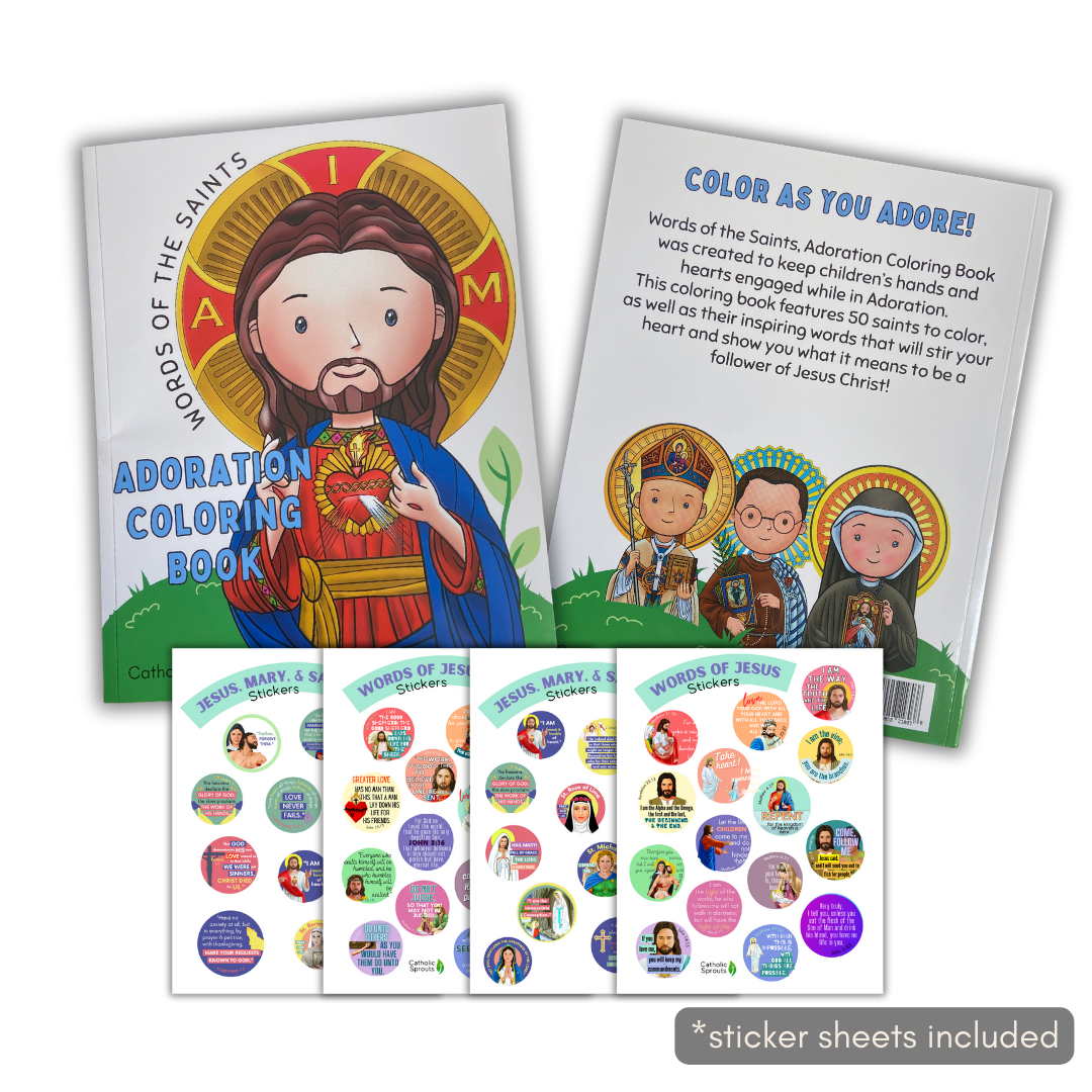 Adoration Coloring Book