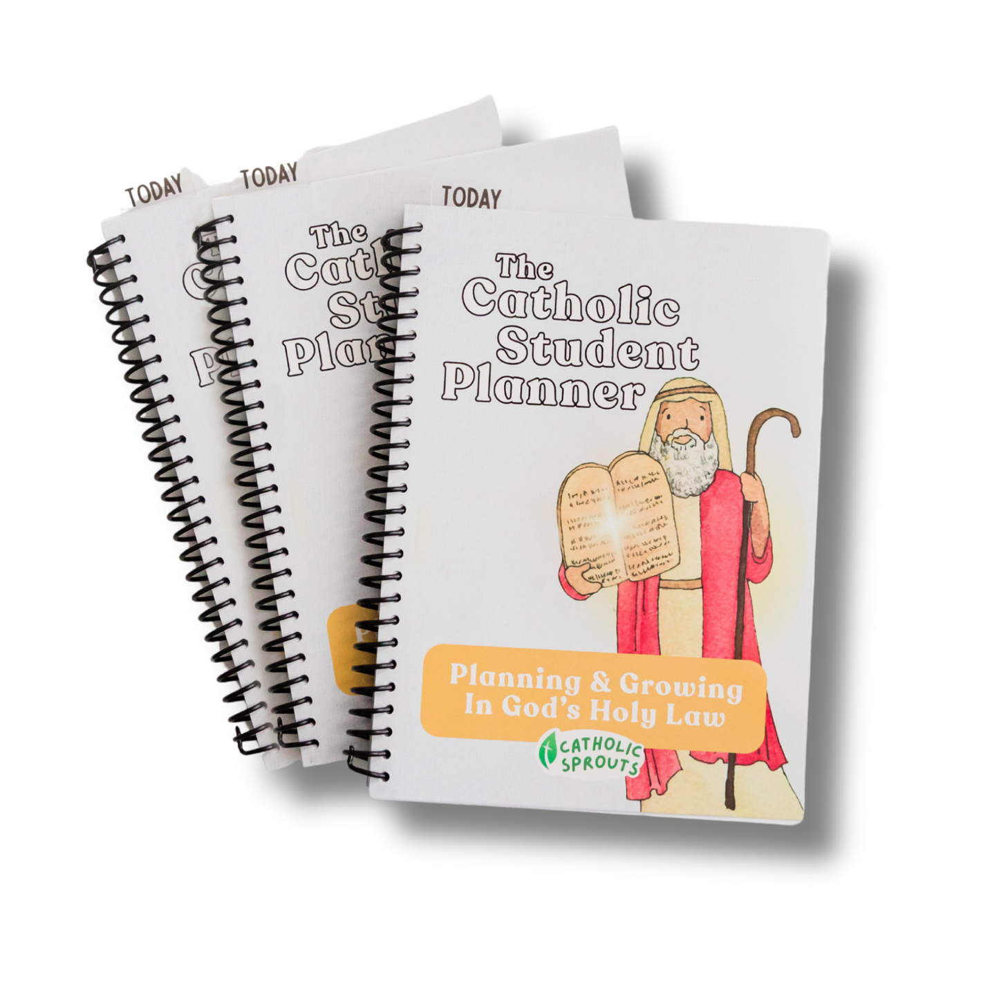 The Catholic Student Planner Featuring the 10 Commandments (3 Pack)