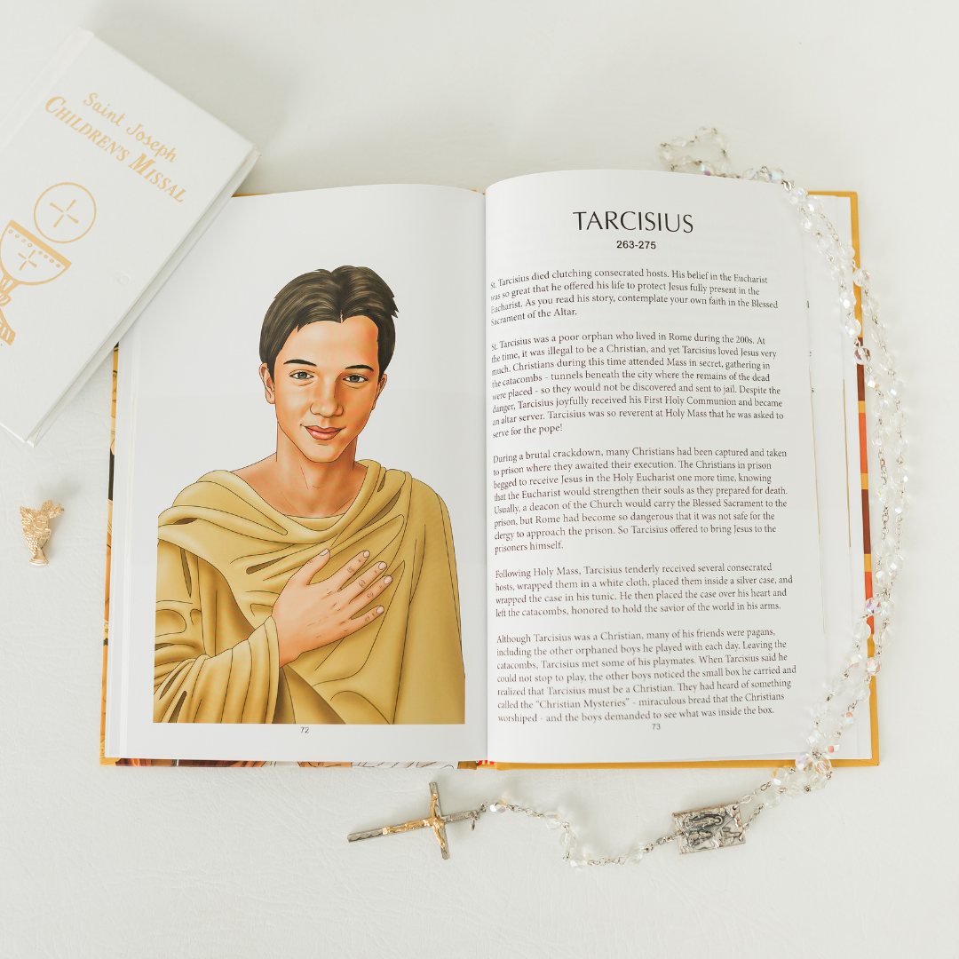 Stories of Holy Communion + Wall Crucifix