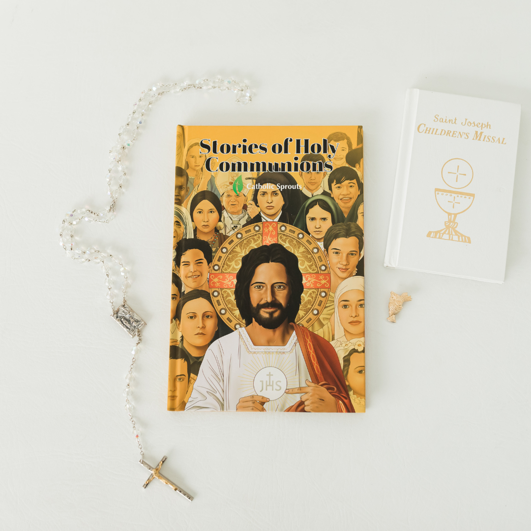 Stories of Holy Communion + Wall Crucifix