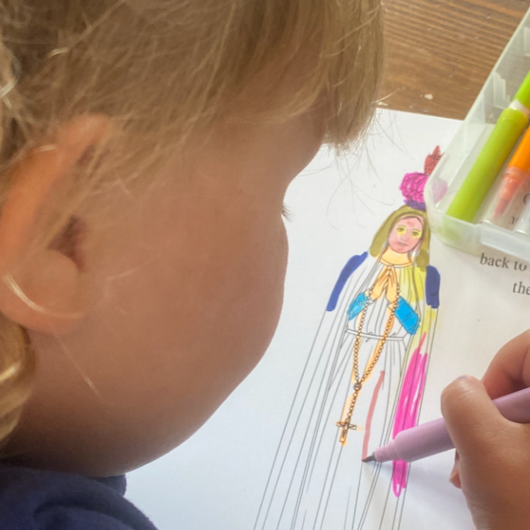 Catholic Sprouts Kids: Mary Challenge: DIGITAL COPY