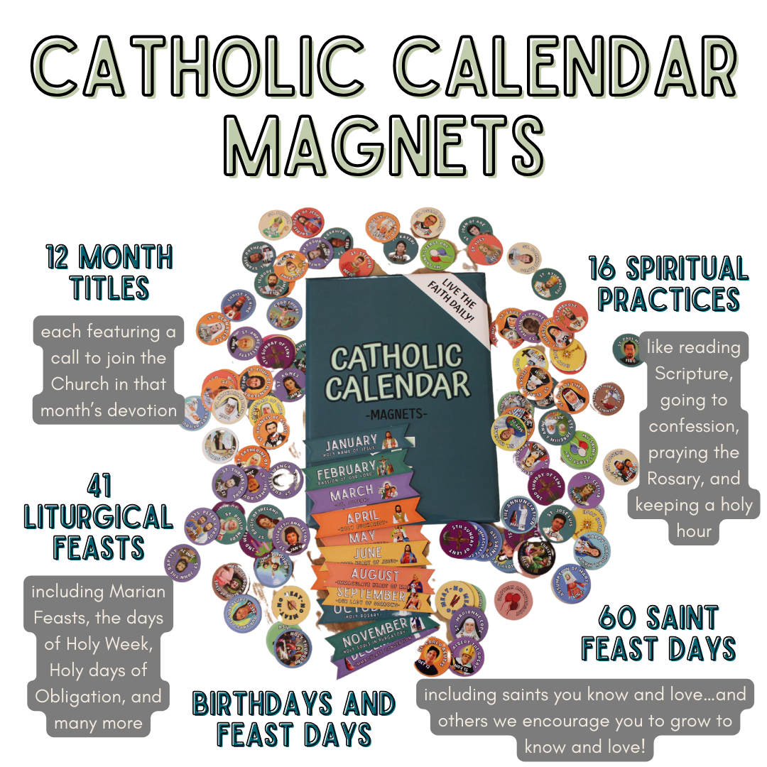 Catholic Calendar Magnets