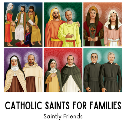 Catholic Saints for Families: Saintly Fathers, Mothers, Siblings, Couples, Families, and Friends