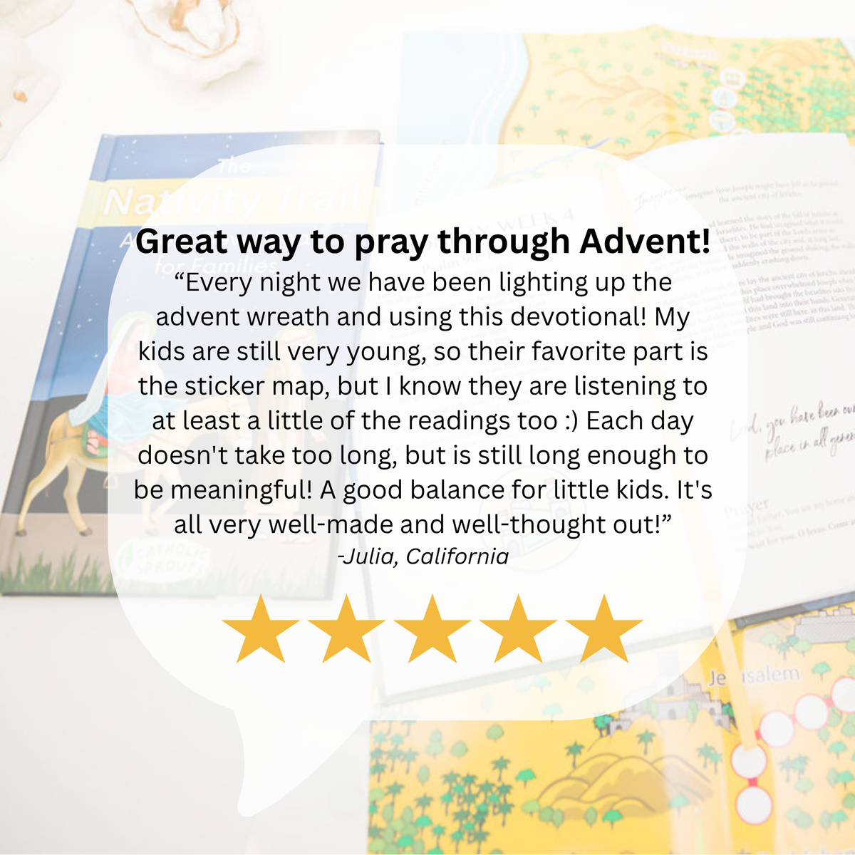 The Nativity Trail: Advent Devotional for Catholic Families