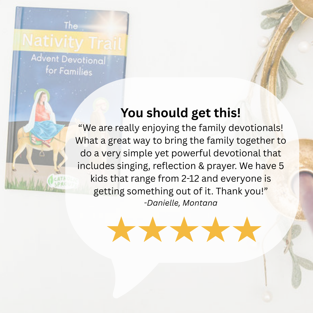 The Nativity Trail: Advent Devotional for Catholic Families
