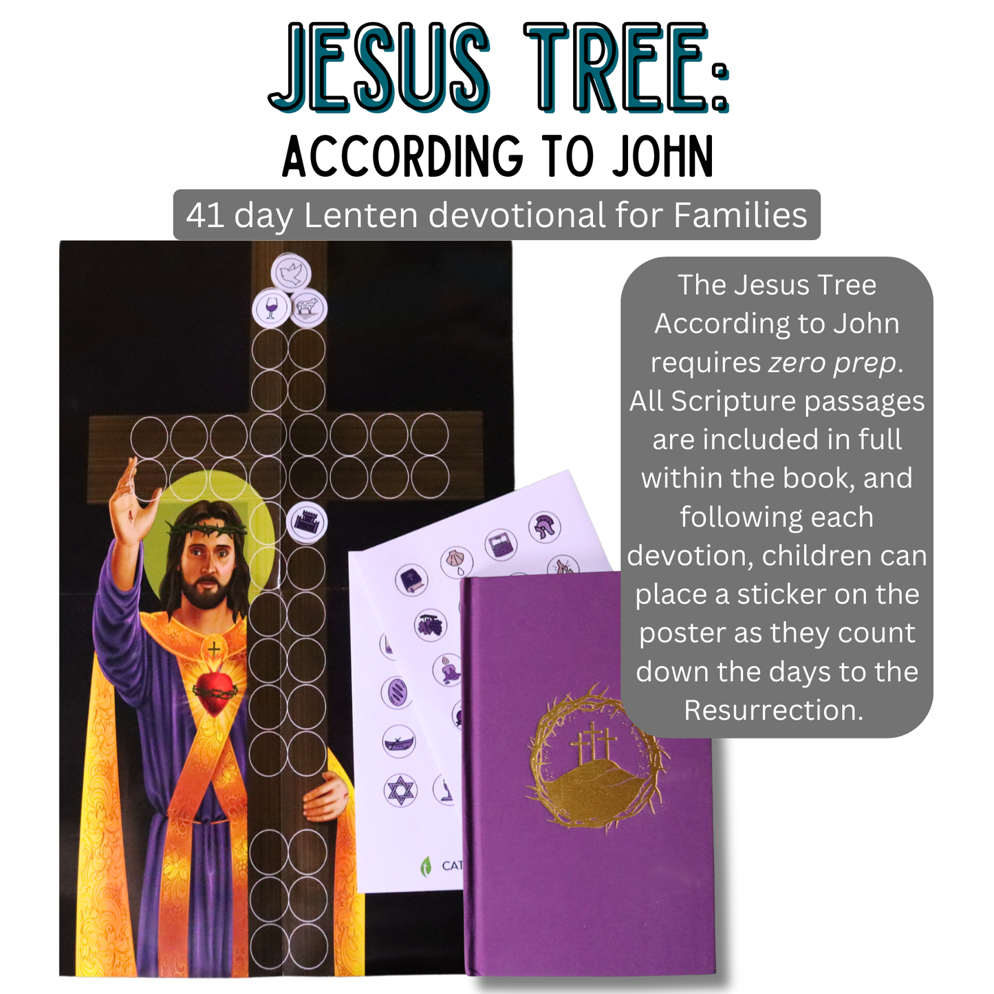 The Jesus Tree According to John: Lenten Devotional for Families