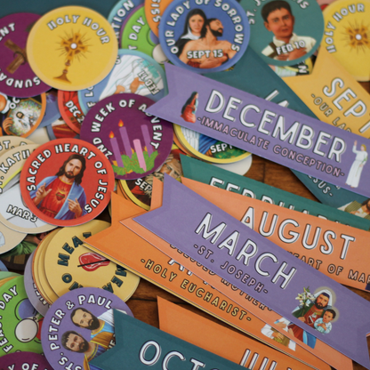 Catholic Calendar Magnets