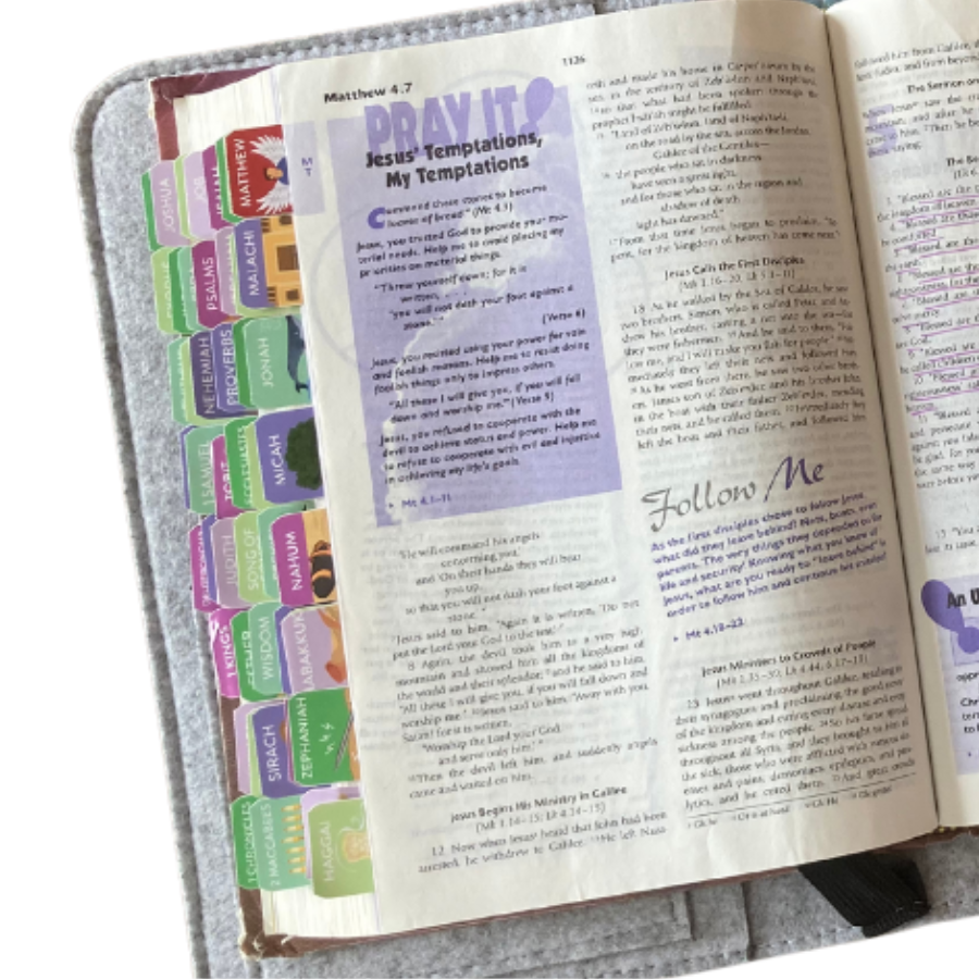 The Parables of Jesus + Bible Tabs