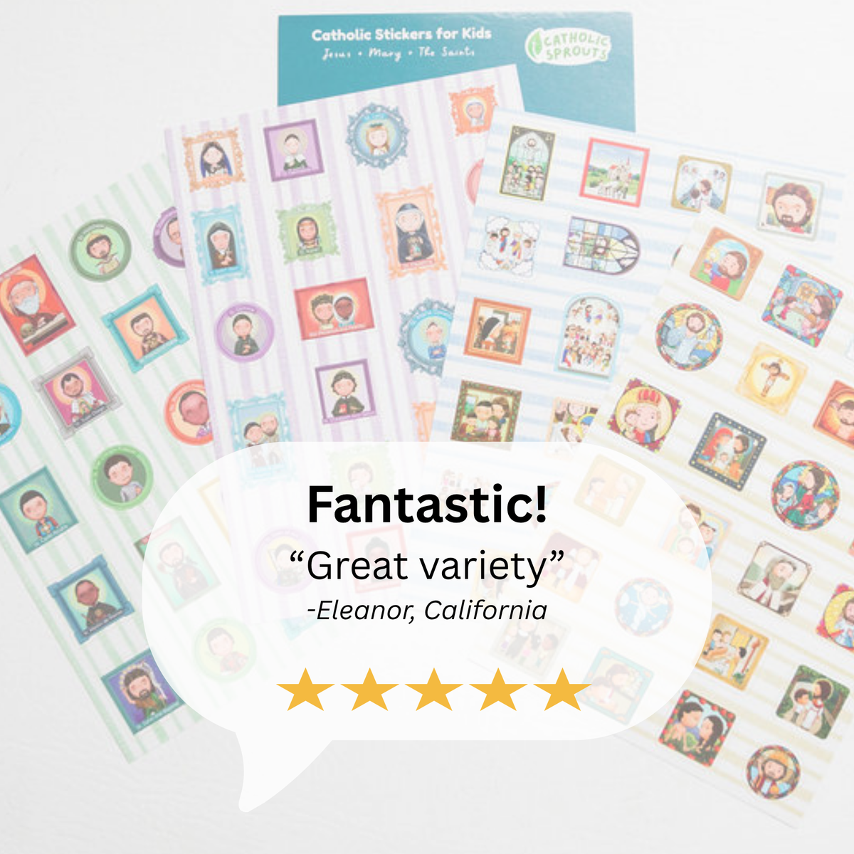 Catholic Stickers for Kids