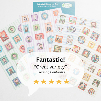 Catholic Stickers for Kids