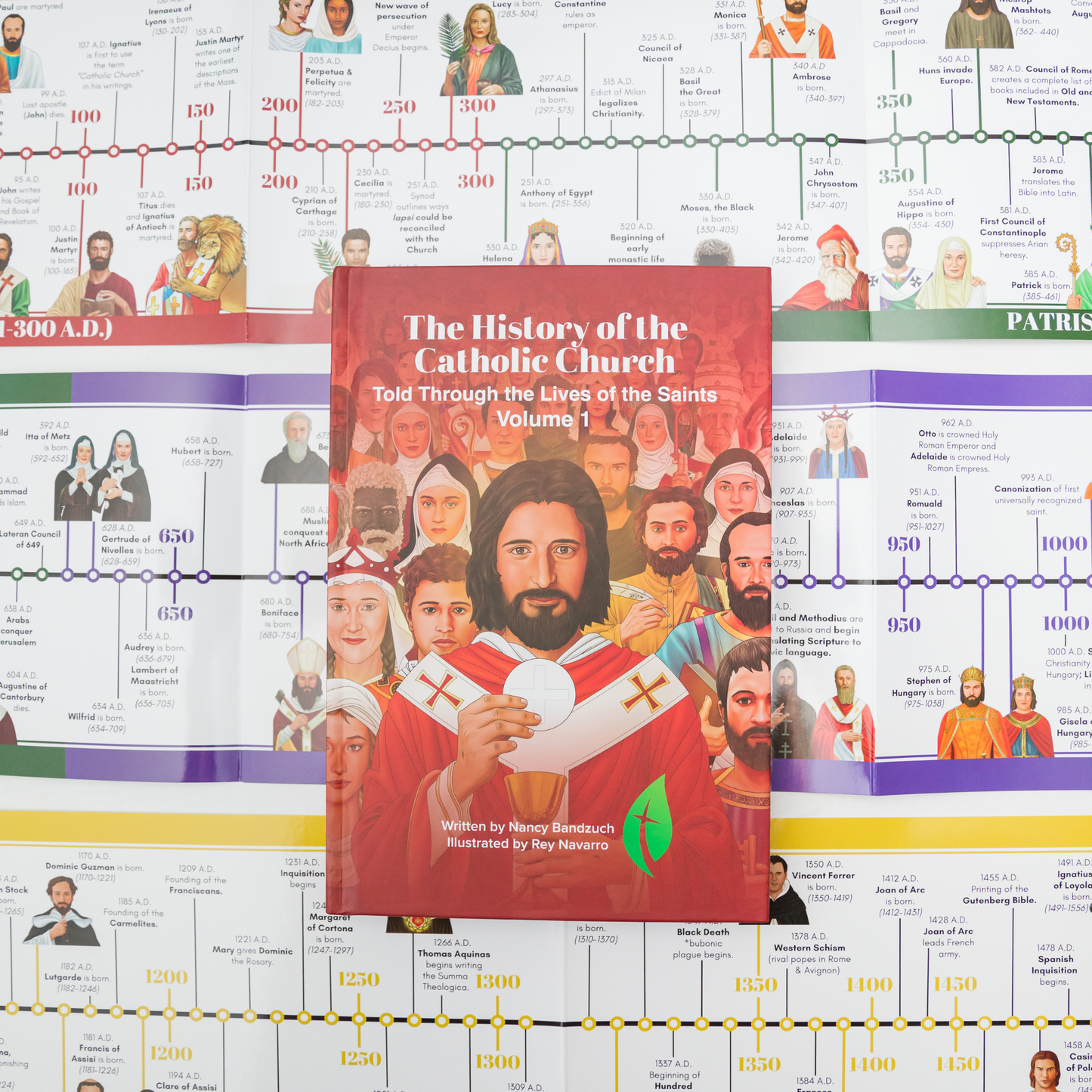 The History of the Catholic Church: Told Through the Lives of the Saints Volume 1