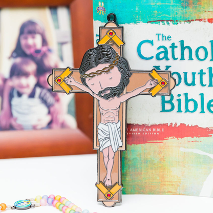 Stories of Holy Communion + Wall Crucifix