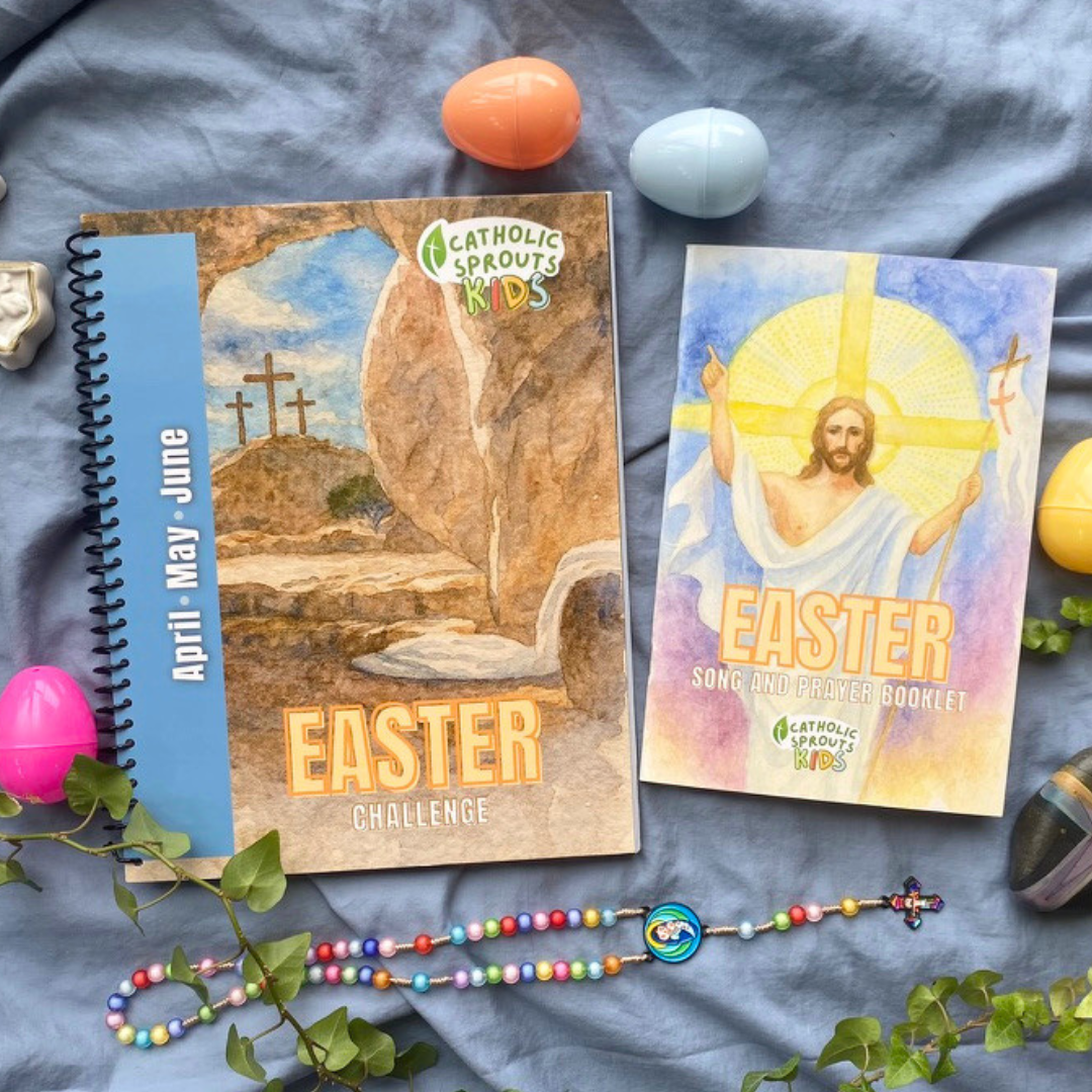 Triduum and Easter Challenge from Catholic Sprouts