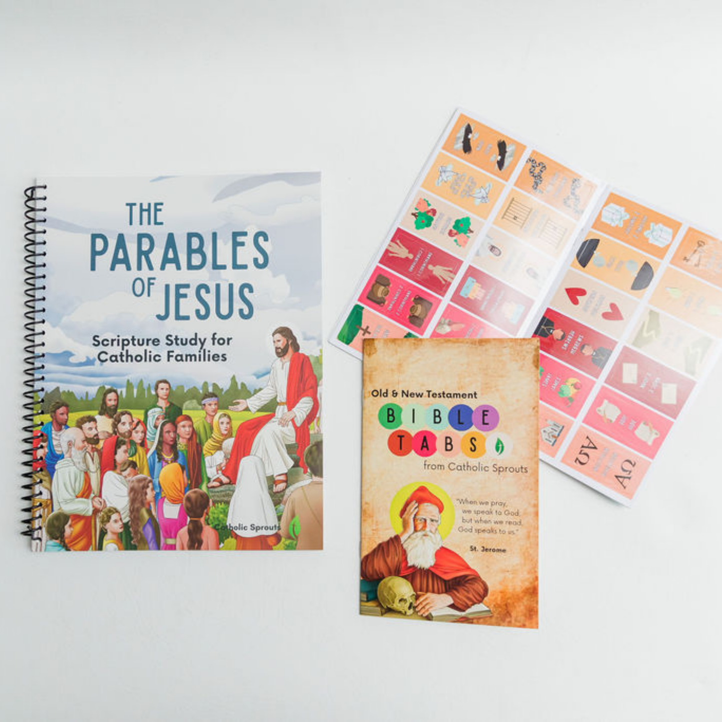 The Parables of Jesus + Bible Tabs