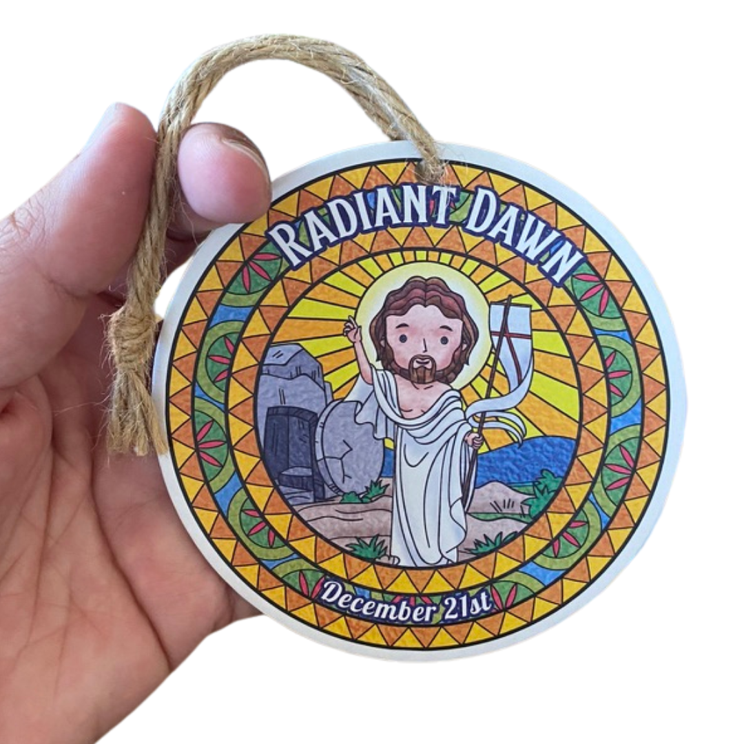 The "O" Antiphons Ornament Set