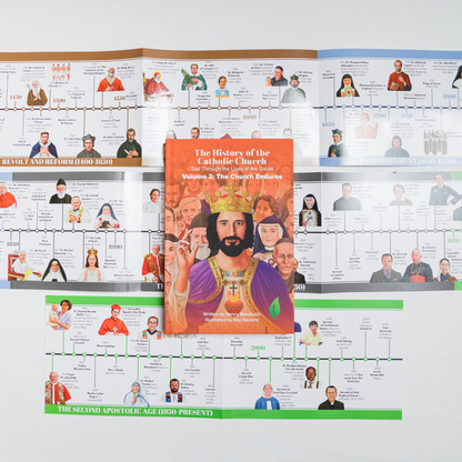 The History of the Church Told Through the Lives of the Saints: Volume 2 With Timeline