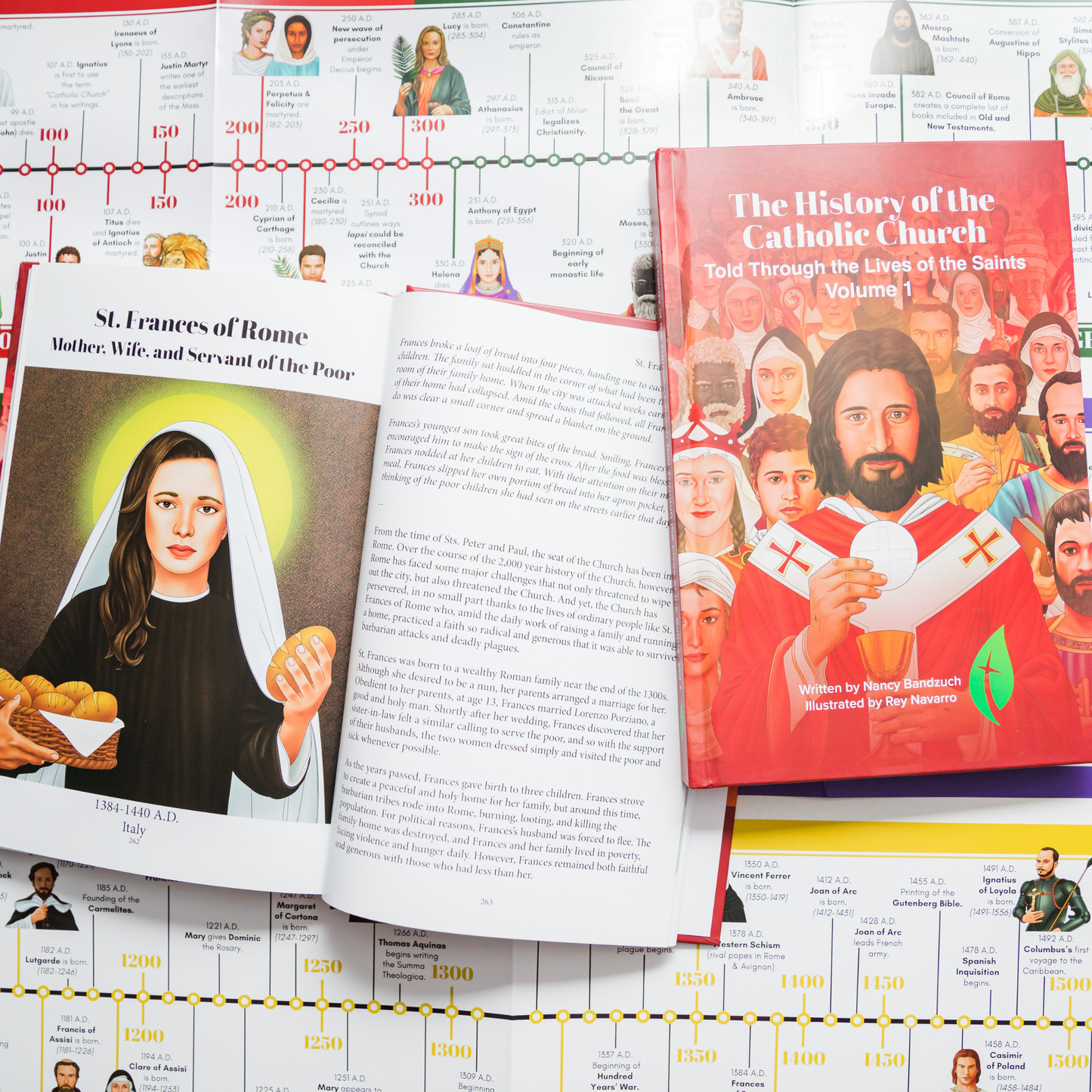 The History of the Catholic Church: Told Through the Lives of the Saints Volume 1