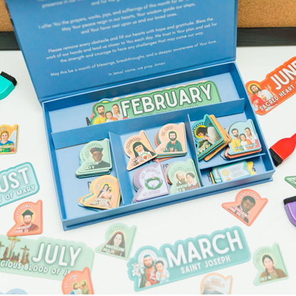 Catholic Calendar Magnets for the Home or Classroom