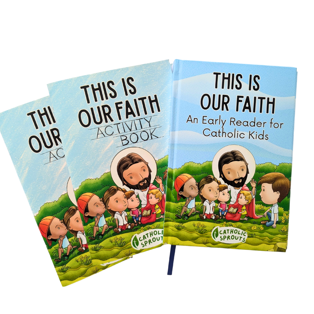 This Is Our Faith Early Reader + (2) Activity Books Bundle