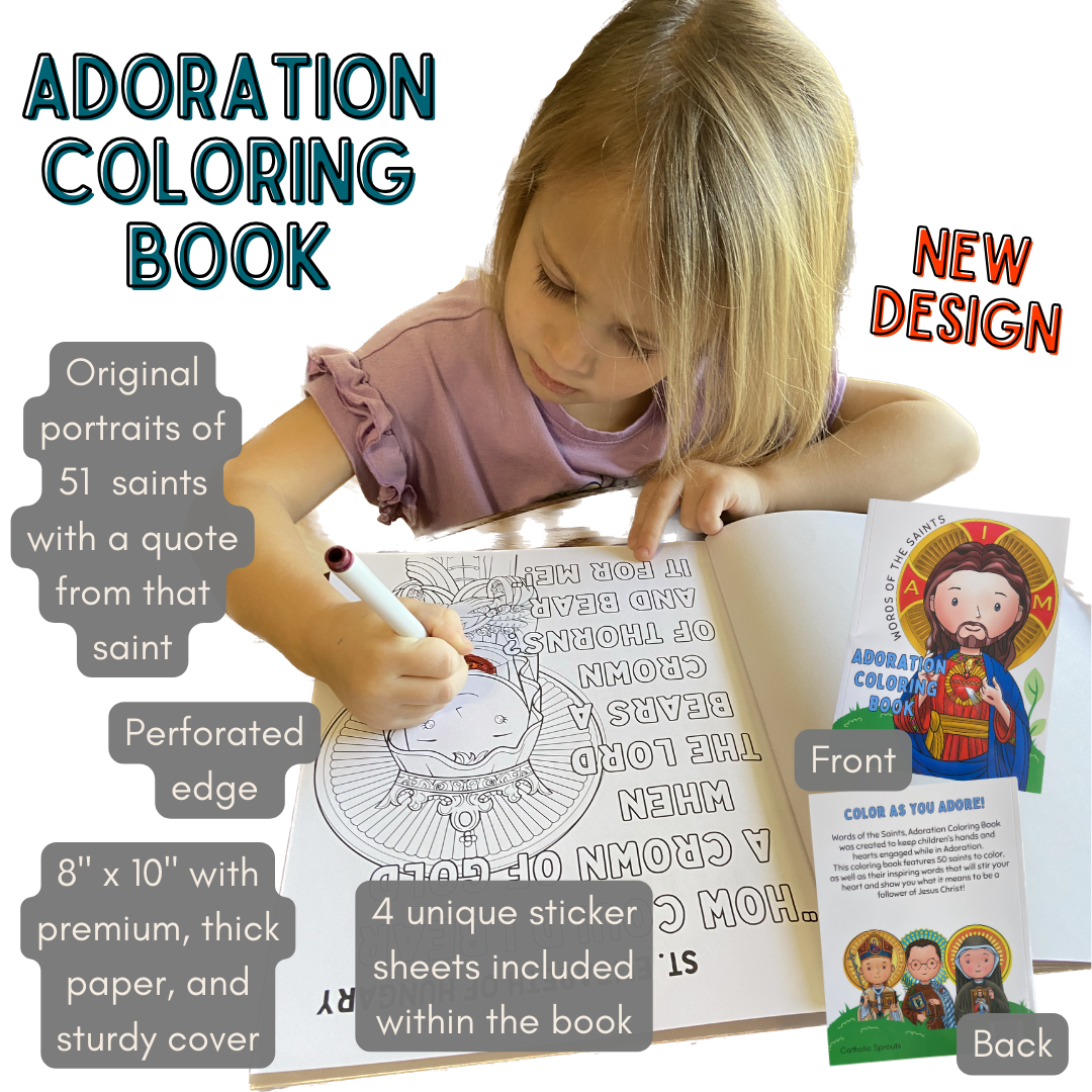 Adoration Coloring Book