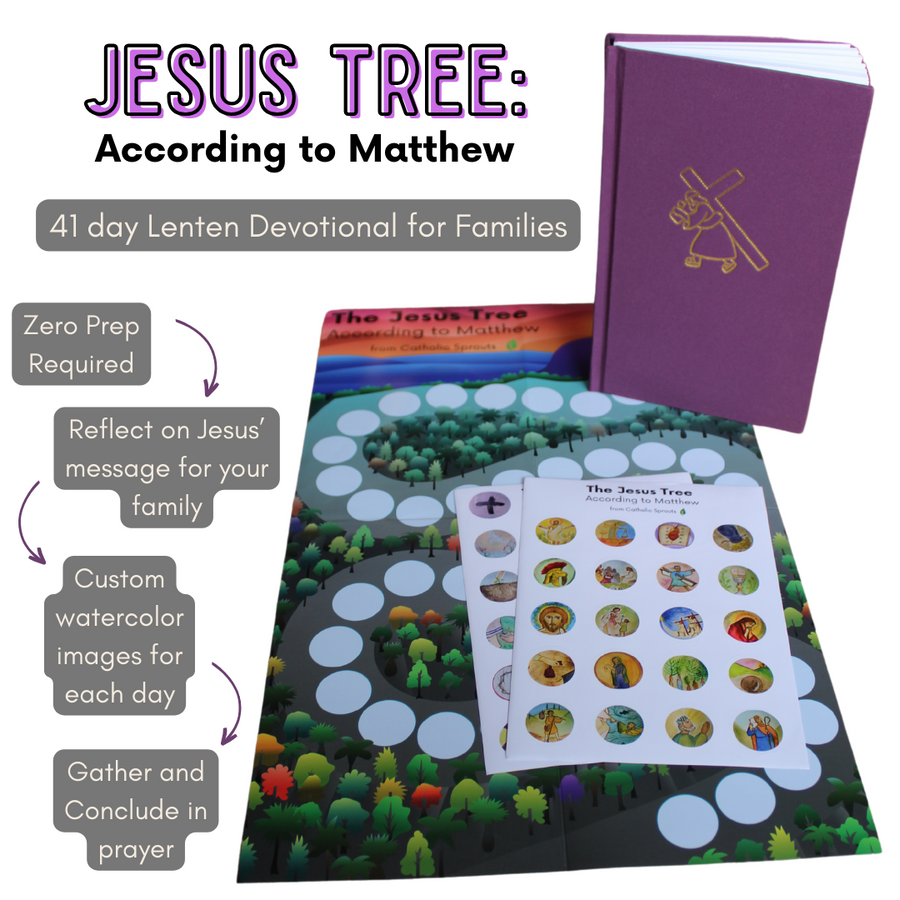 Jesus Tree Color Book The Jesus Tree According to Matthew: Lenten Devotional for Families ...