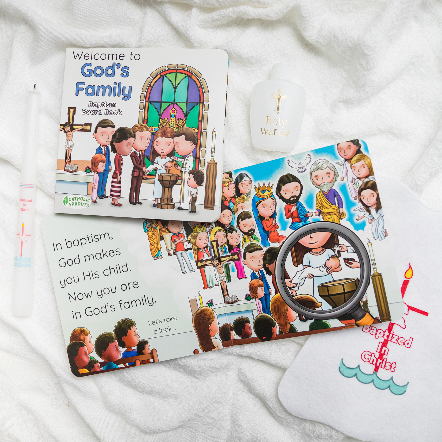 Baptism + Crucifix Bundle