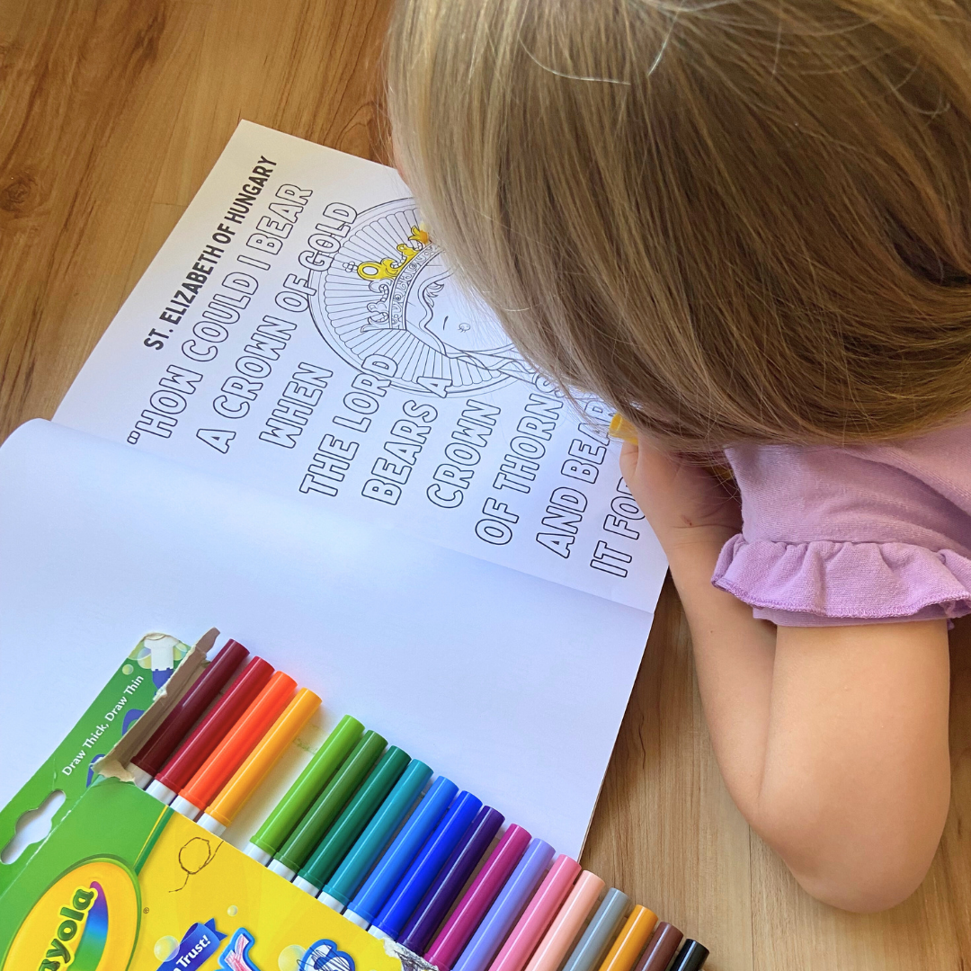 The Adoration Coloring Book from Catholic Sprouts