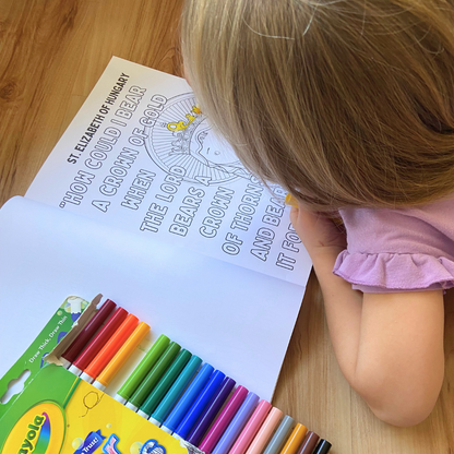 The Adoration Coloring Book from Catholic Sprouts