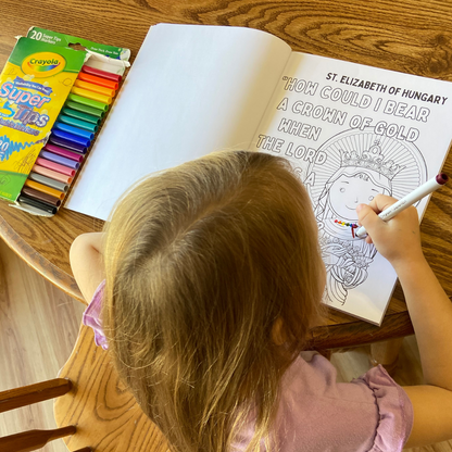 The Adoration Coloring Book from Catholic Sprouts