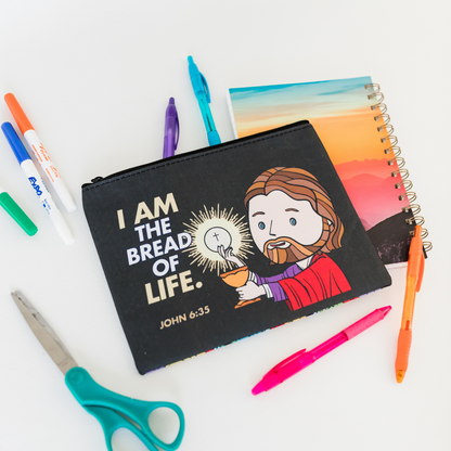 Adoration Coloring Book + Pencil Pouch Bundle