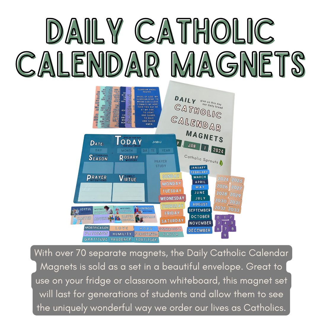 Daily Catholic Calendar Magnets