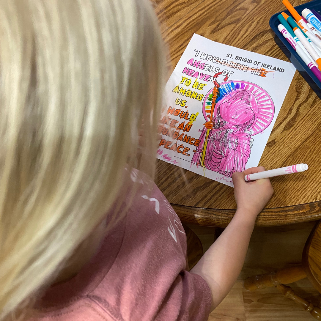 The Adoration Coloring Book from Catholic Sprouts