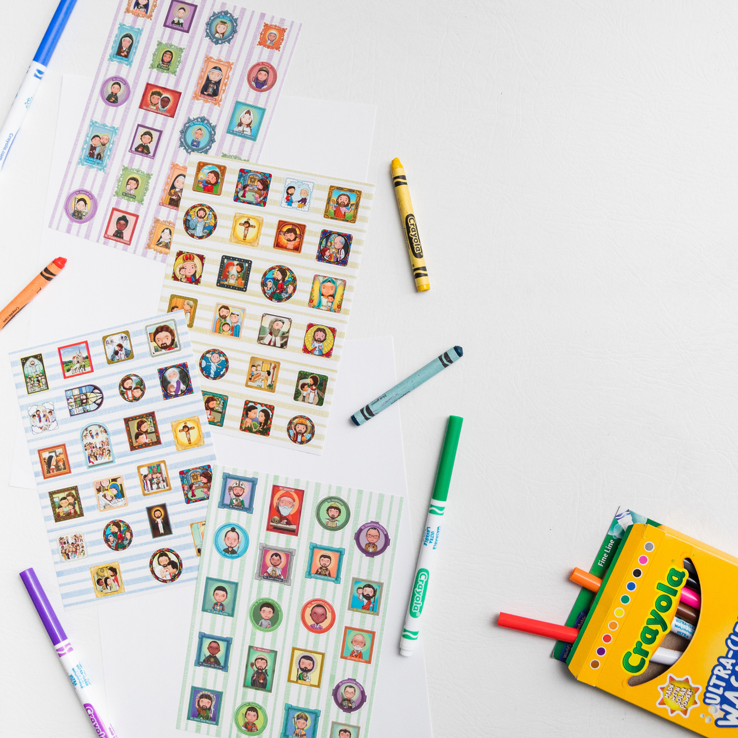 Catholic Stickers for Kids