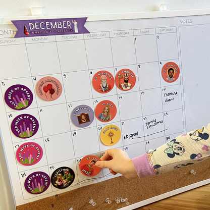 Catholic Calendar Magnets