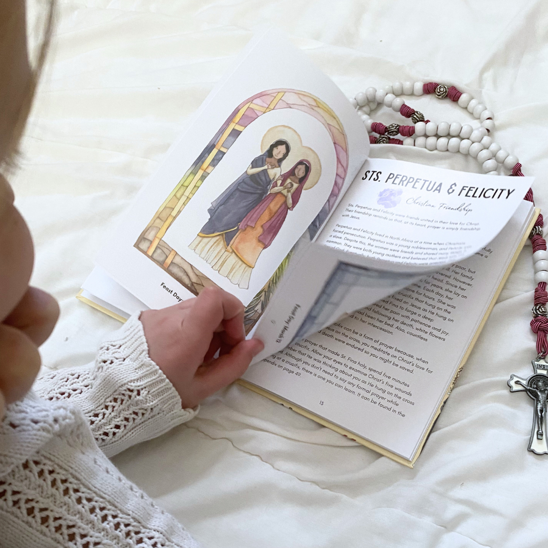 Praying with the Saints for Girls + Rosary