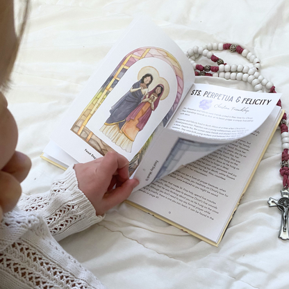 Praying with the Saints for Girls + Rosary