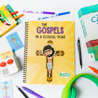 DIGITAL COPY: Gospels in School Year Notebook