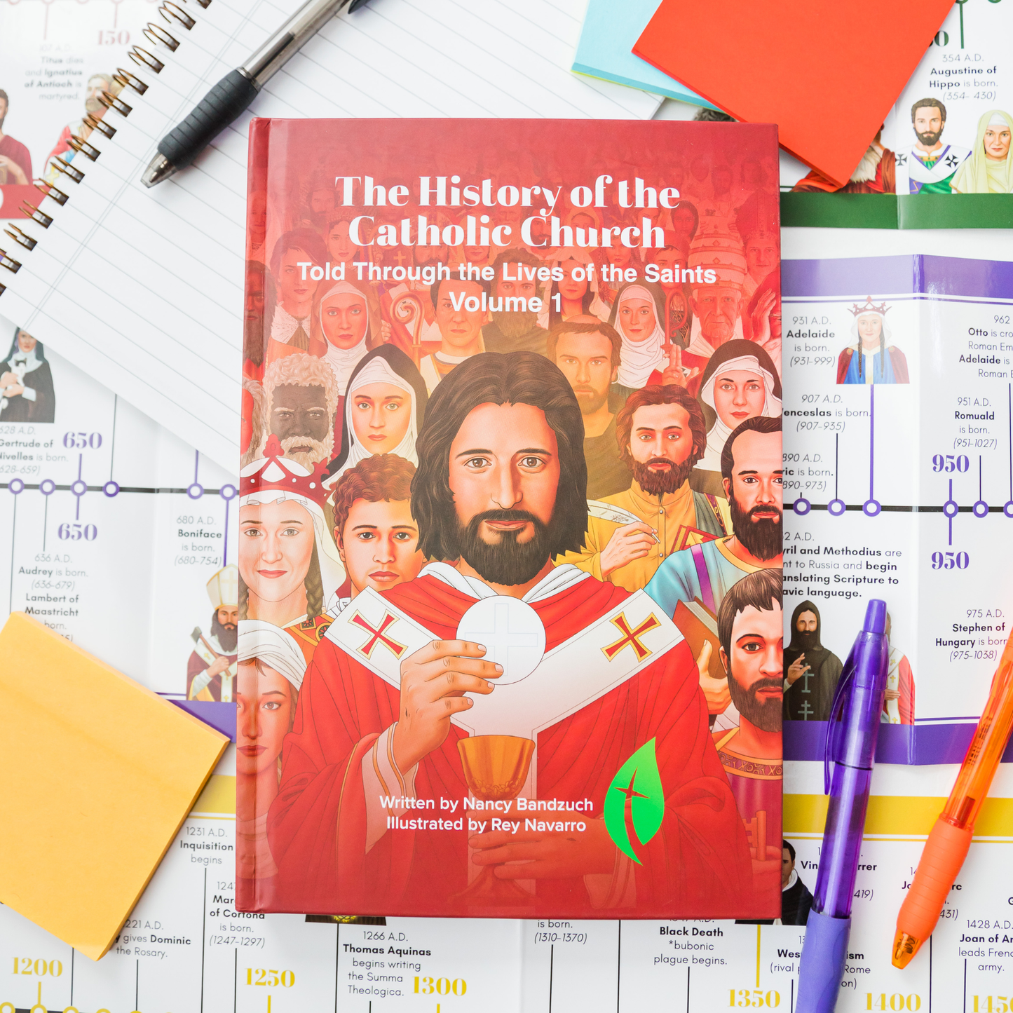 The History of the Catholic Church: Told Through the Lives of the Saints Volume 1