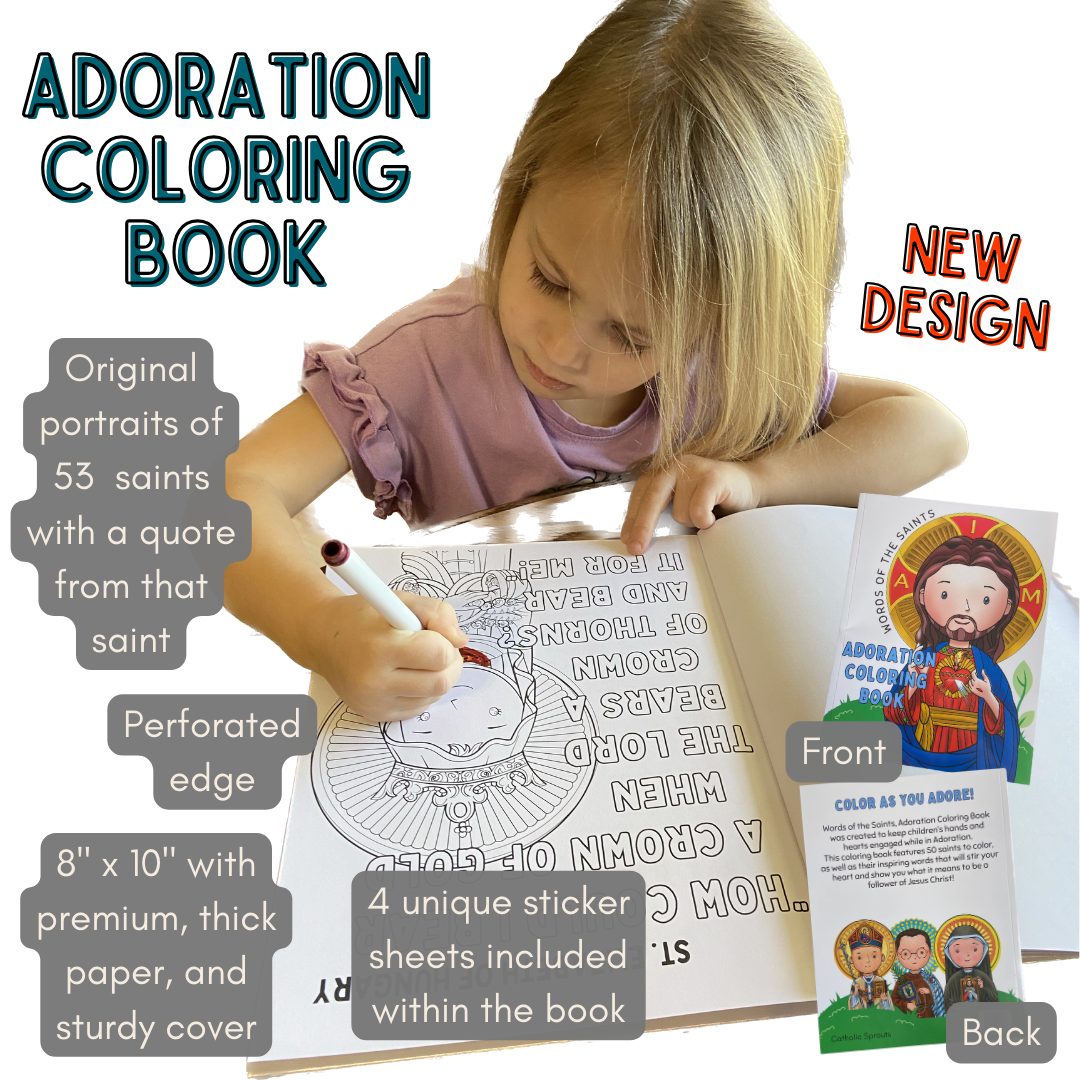 The Adoration Coloring Book