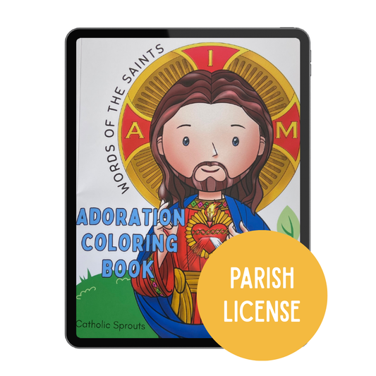 Parish License: The Adoration Coloring Book